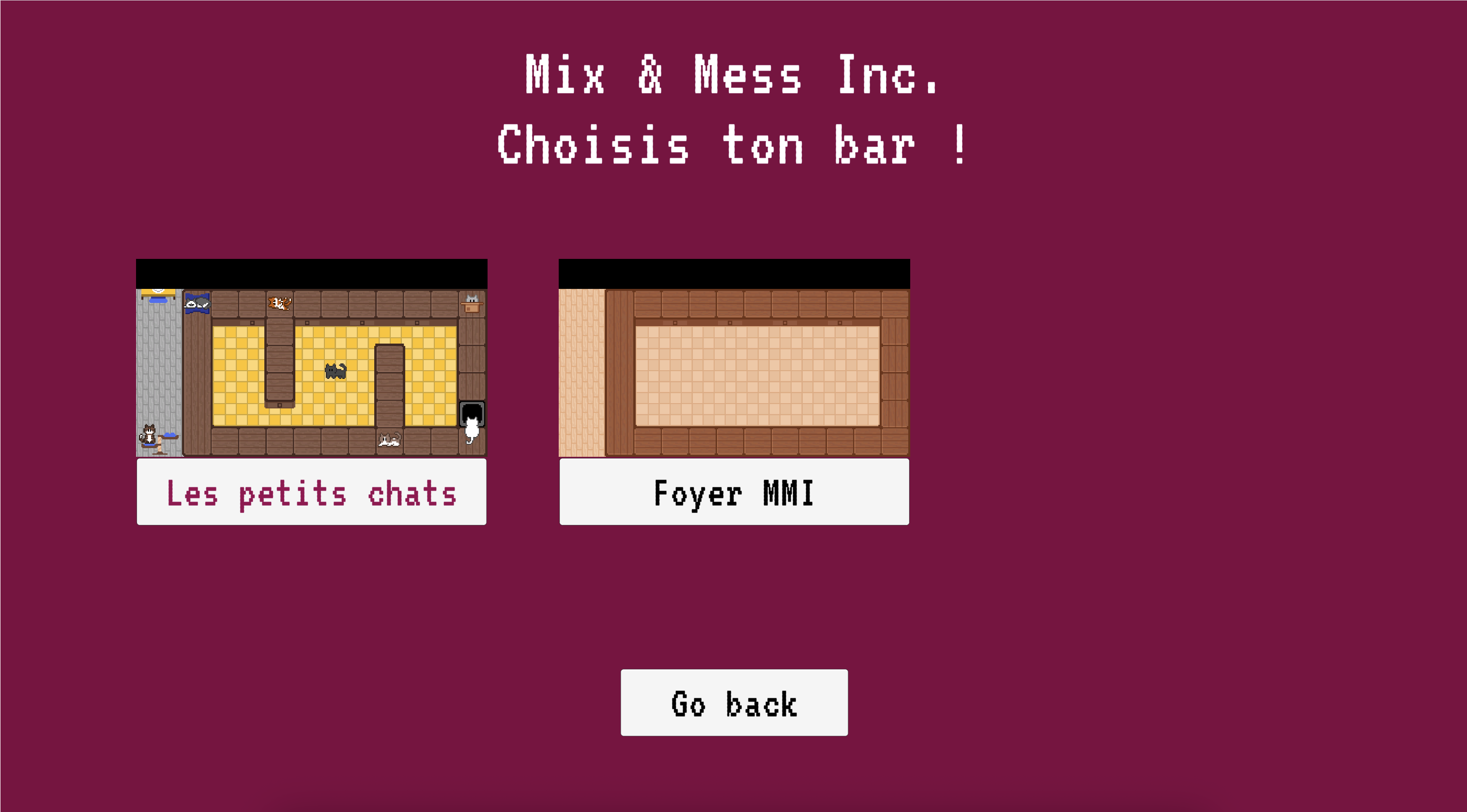 Ajout du menu de démarrage